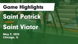 Saint Patrick  vs Saint Viator  Game Highlights - May 9, 2024