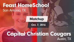 Matchup: Feast HomeSchool vs. Capital Christian Cougars 2016