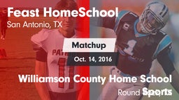 Matchup: Feast HomeSchool vs. Williamson County Home School Sports 2016