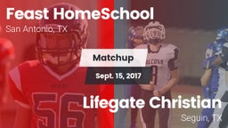 Matchup: Feast HomeSchool vs. Lifegate Christian  2017