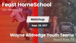 Matchup: Feast HomeSchool vs. Wayne Alldredge Youth Teams 2017