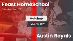 Matchup: Feast HomeSchool vs. Austin Royals 2017