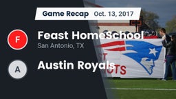 Recap: Feast HomeSchool  vs. Austin Royals 2017