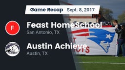 Recap: Feast HomeSchool  vs. Austin Achieve 2017