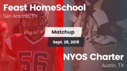 Matchup: Feast HomeSchool vs. NYOS Charter  2018