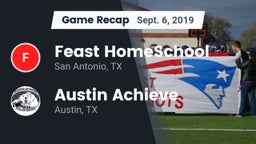 Recap: Feast HomeSchool  vs. Austin Achieve 2019