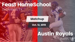 Matchup: Feast HomeSchool vs. Austin Royals 2019
