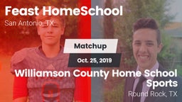 Matchup: Feast HomeSchool vs. Williamson County Home School Sports 2019