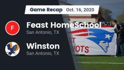 Recap: Feast HomeSchool  vs. Winston  2020