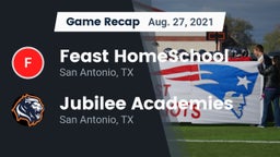 Recap: Feast HomeSchool  vs. Jubilee Academies 2021