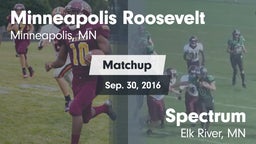 Matchup: Minneapolis vs. Spectrum  2016