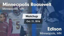 Matchup: Minneapolis vs. Edison  2016