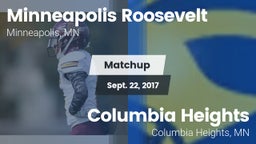 Matchup: Minneapolis vs. Columbia Heights  2017