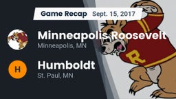 Recap: Minneapolis Roosevelt  vs. Humboldt  2017
