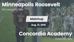 Matchup: Minneapolis vs. Concordia Academy 2018