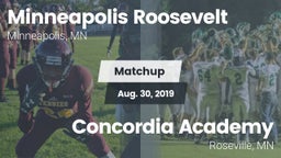 Matchup: Minneapolis vs. Concordia Academy 2019