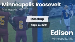 Matchup: Minneapolis vs. Edison  2019