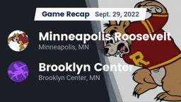 Recap: Minneapolis Roosevelt  vs. Brooklyn Center  2022