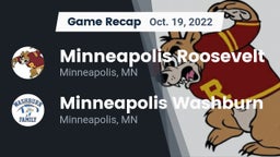 Recap: Minneapolis Roosevelt  vs. Minneapolis Washburn  2022