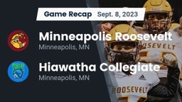 Recap: Minneapolis Roosevelt  vs. Hiawatha Collegiate  2023