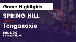 SPRING HILL  vs Tonganoxie  Game Highlights - Feb. 8, 2021