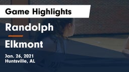 Randolph  vs Elkmont  Game Highlights - Jan. 26, 2021