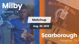 Matchup: Milby  vs. Scarborough  2019