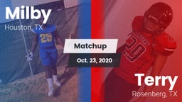 Matchup: Milby  vs. Terry  2020