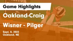 Oakland-Craig  vs Wisner - Pilger  Game Highlights - Sept. 8, 2022