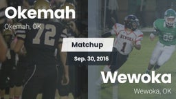 Matchup: Okemah  vs. Wewoka  2016