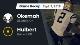 Recap: Okemah  vs. Hulbert  2018