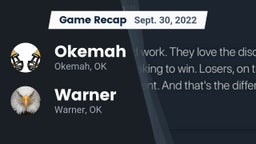 Recap: Okemah  vs. Warner  2022