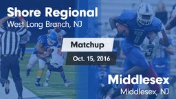 Matchup: Shore Regional High vs. Middlesex  2016