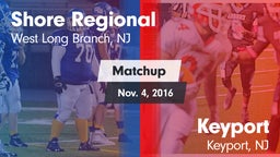 Matchup: Shore Regional High vs. Keyport  2016