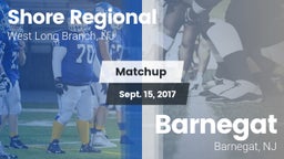 Matchup: Shore Regional High vs. Barnegat  2017