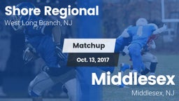 Matchup: Shore Regional High vs. Middlesex  2017