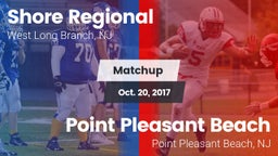 Matchup: Shore Regional High vs. Point Pleasant Beach  2017