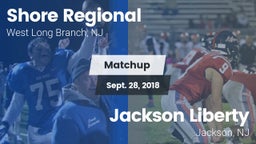 Matchup: Shore Regional High vs. Jackson Liberty  2018