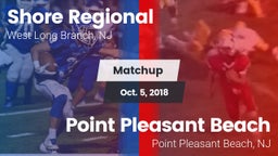 Matchup: Shore Regional High vs. Point Pleasant Beach  2018