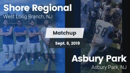 Matchup: Shore Regional High vs. Asbury Park  2019