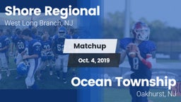Matchup: Shore Regional High vs. Ocean Township  2019