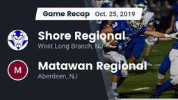 Recap: Shore Regional  vs. Matawan Regional  2019