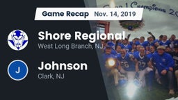 Recap: Shore Regional  vs. Johnson  2019