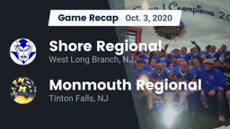 Recap: Shore Regional  vs. Monmouth Regional  2020