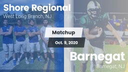 Matchup: Shore Regional High vs. Barnegat  2020