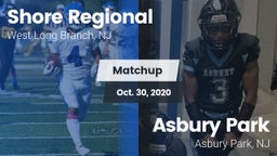 Matchup: Shore Regional High vs. Asbury Park  2020