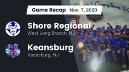 Recap: Shore Regional  vs. Keansburg  2020