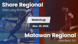 Matchup: Shore Regional High vs. Matawan Regional  2020