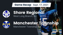 Recap: Shore Regional  vs. Manchester Township  2021