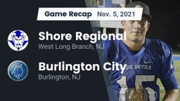 Recap: Shore Regional  vs. Burlington City  2021